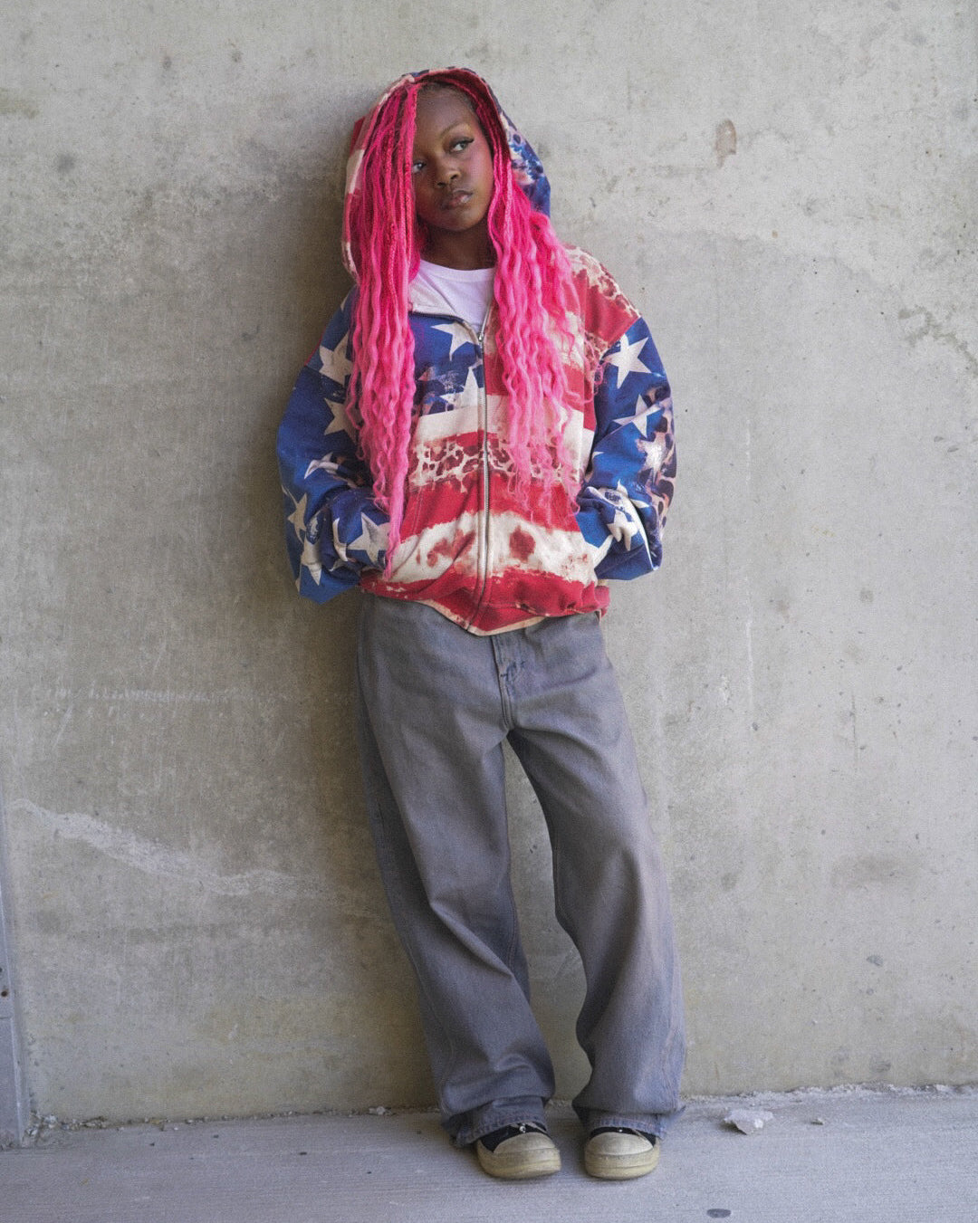 USA CHEETAH HOODIE